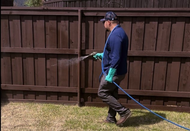 Jeremiah spraying